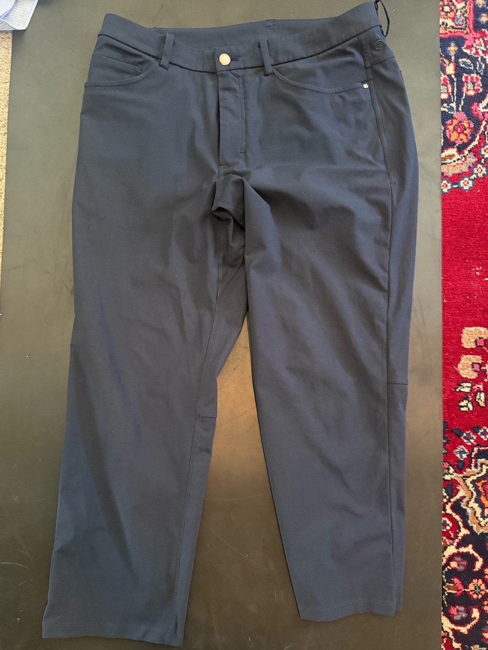 lululemon athletica Navy ABC pants - 32 Like New